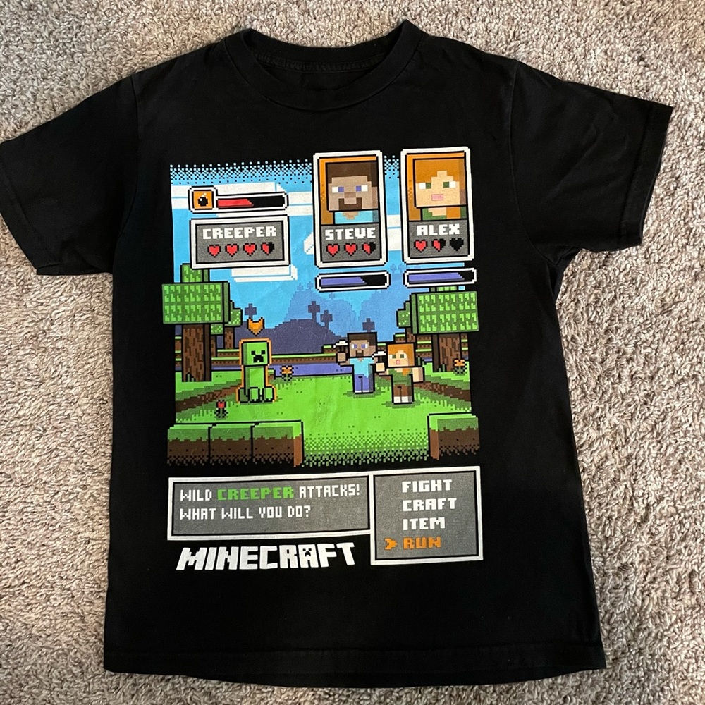 Minecraft boys T-shirt